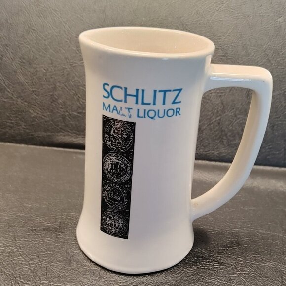 SCHLITZ MALT LIQUOR BEER STEIN - Picture 2 of 6
